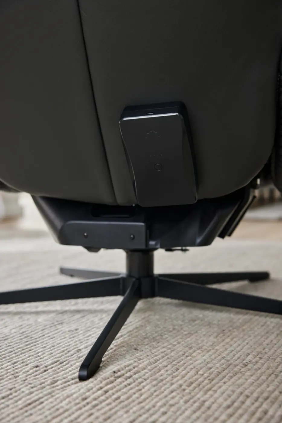 Interliving  Relaxsessel Serie 4545 motorisch Leder anthrazit