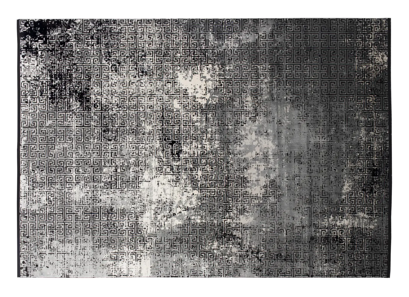 Interliving  Teppich Serie IL 8620 GrauSchwarz ca. 160 x 230 cm