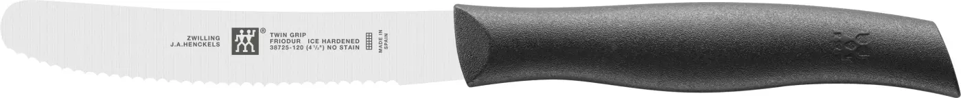 Zwilling Universalmesser 12cm TWIN Grip MetallfarbenSchwarz