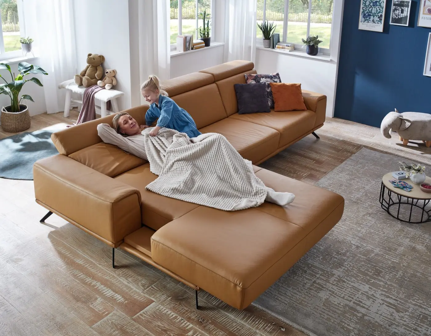 Polinova  Polstergruppe  MM-PN1167 mit Funktion LaTempra kurkuma ca. 188 x 309 cm