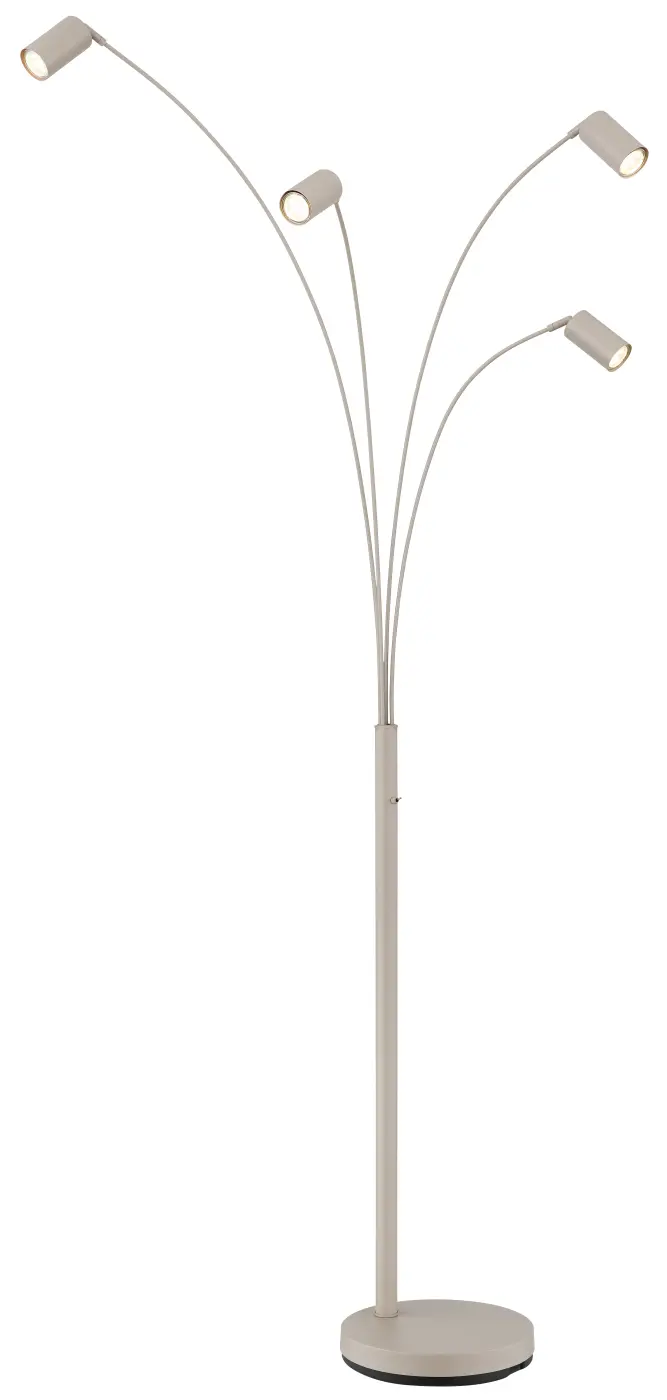 Interliving Stehleuchte Serie 9354 Natur