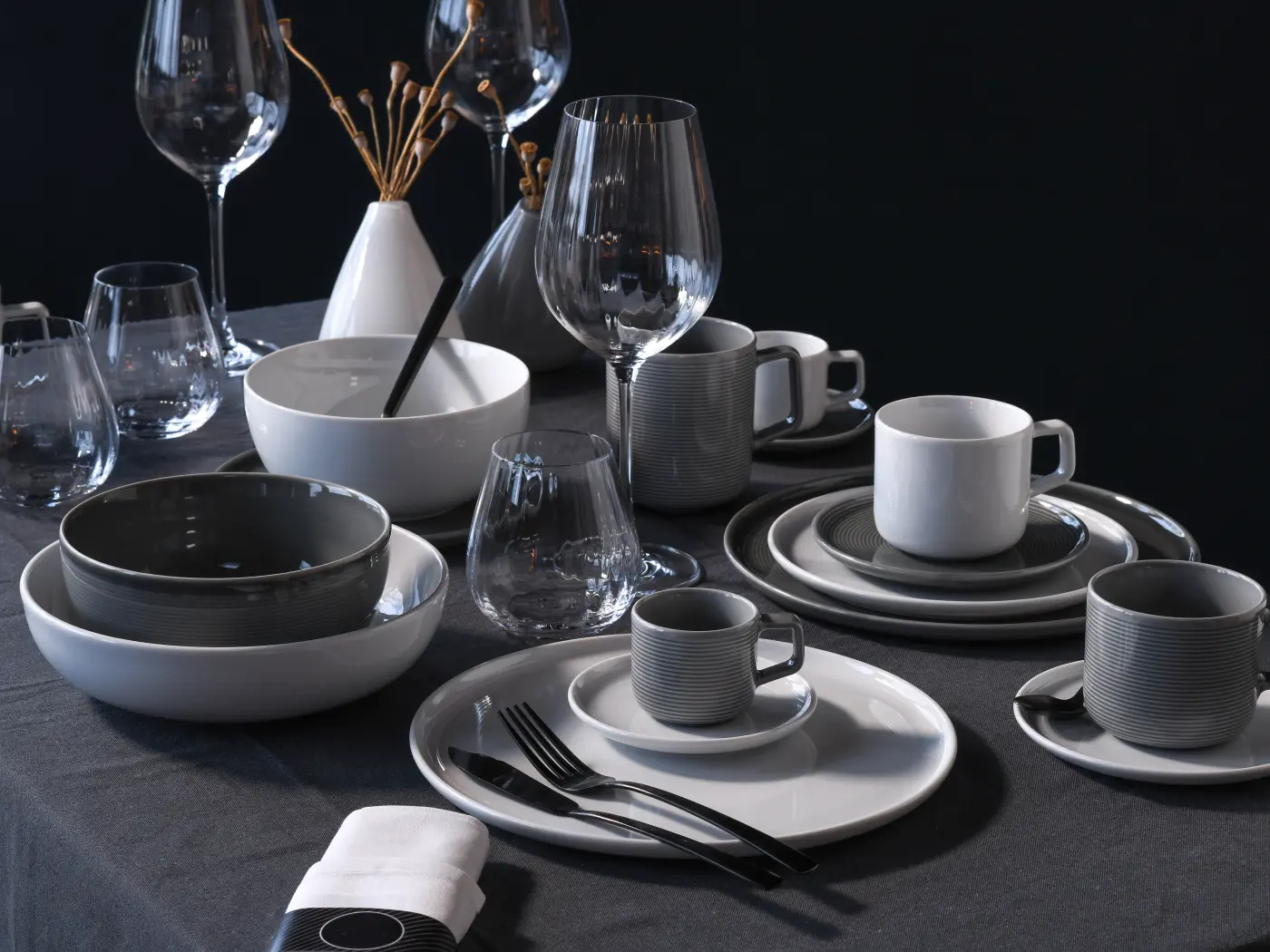 Creatable Speiseteller Session grau Creatable Speiseteller Session grau