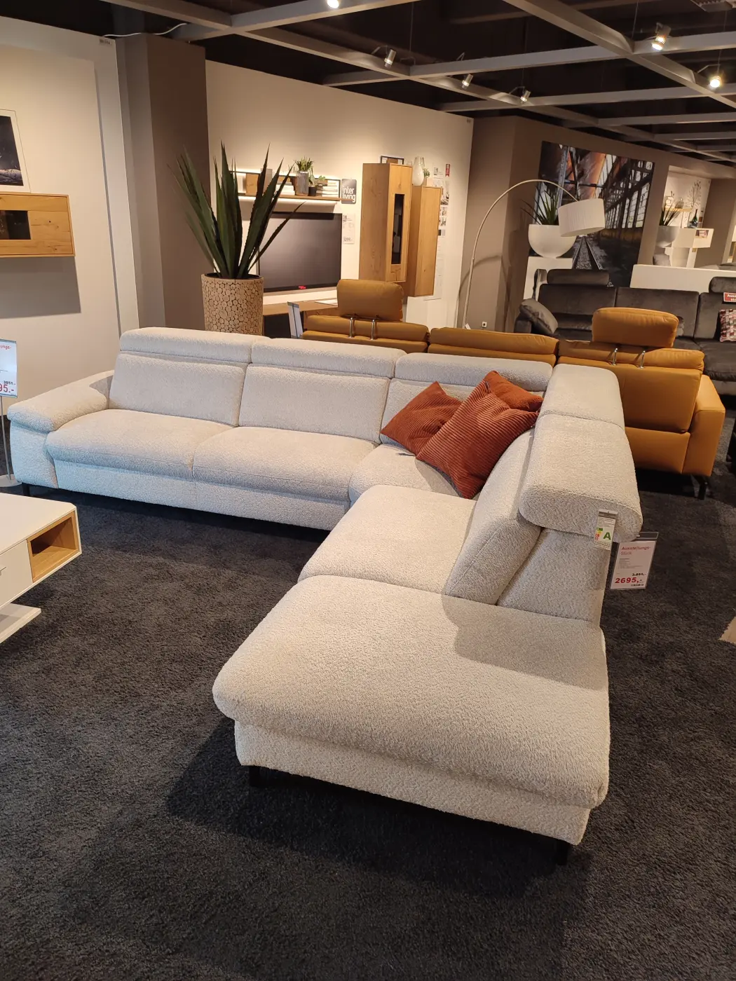 Zehdenick Wohnlandschaft MM-ZE1161 Kama silver ca. 303 x 256 cm