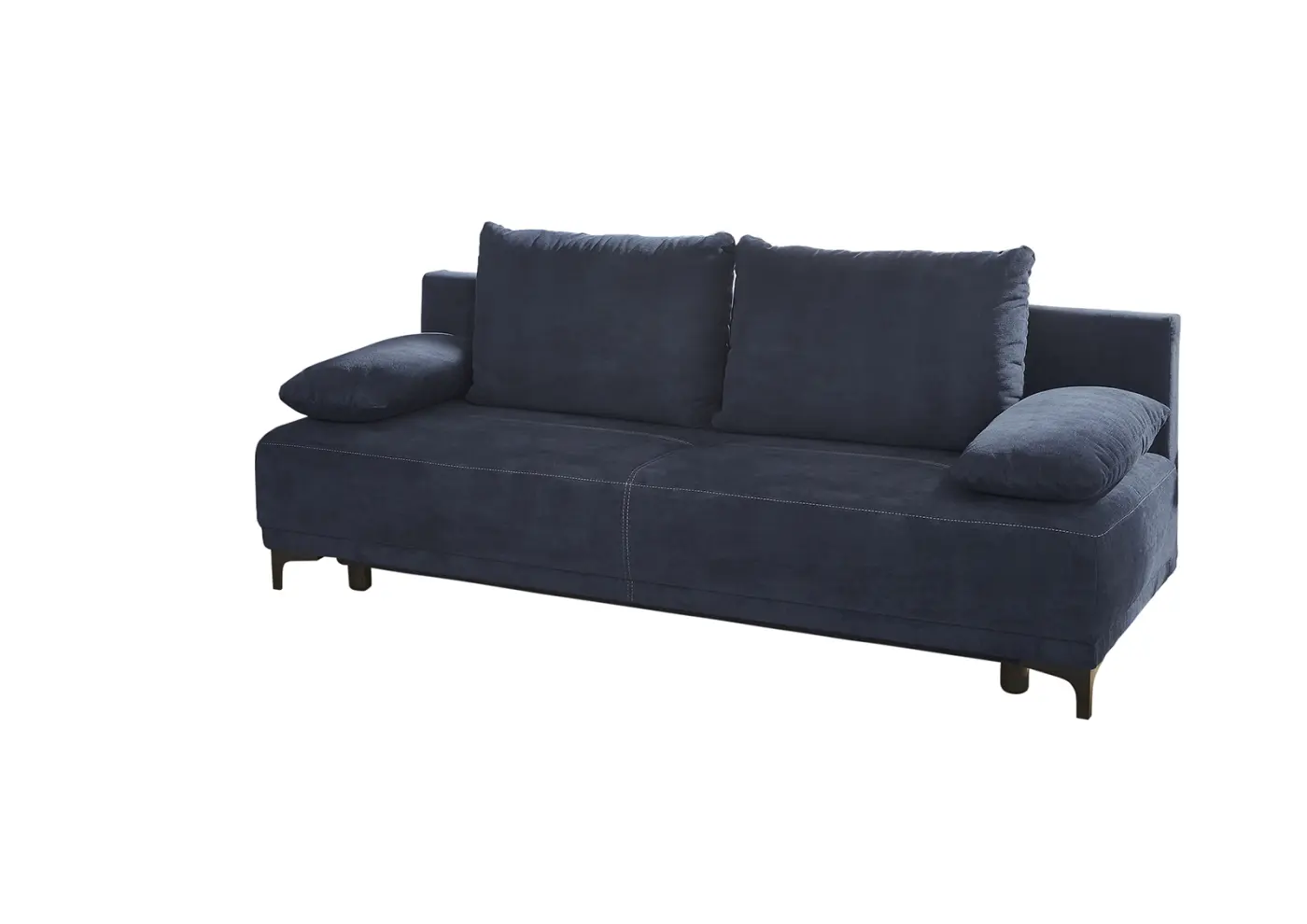 JOB Funktionssofa Luigi dunkelblau ca. 196 cm breit