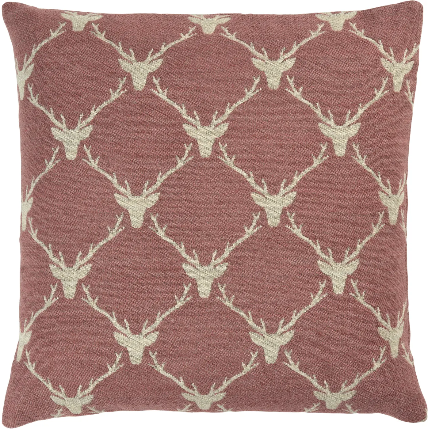 Sander Kissenhülle Antlers dusty rose 40x40cm