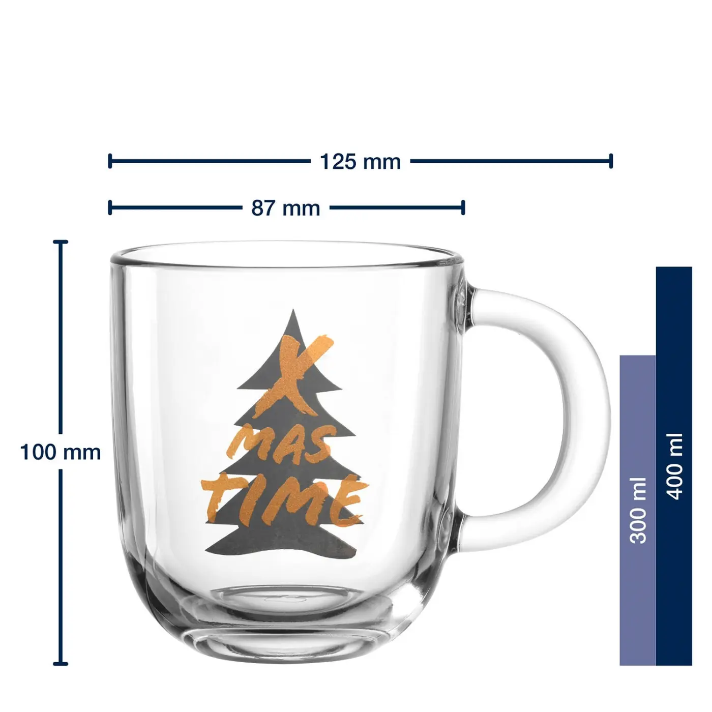 Leonardo Becher SILENZIO mehrfarbig 300 ml 15 cm