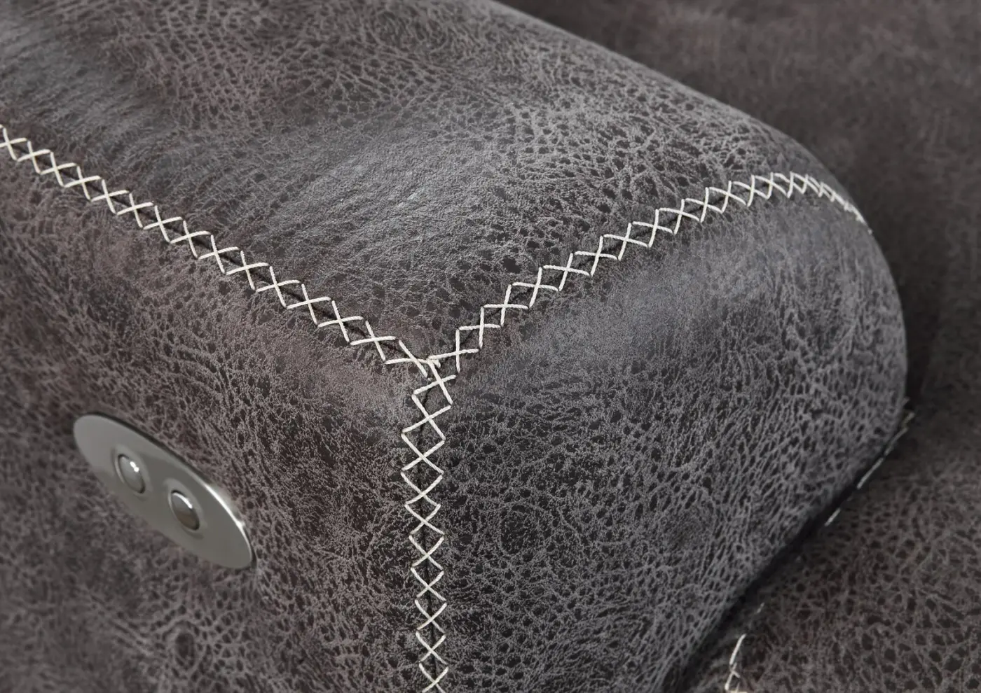 Zehdenick  Polstergruppe mit Funktion MM-ZE1037 Taurus grau ca. 167 x 313 x 235 cm