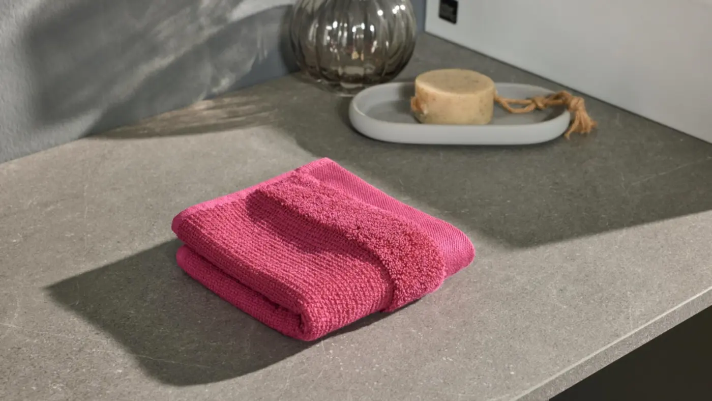 Interliving Gästehandtuch Serie 9108 pink 50x30 cm