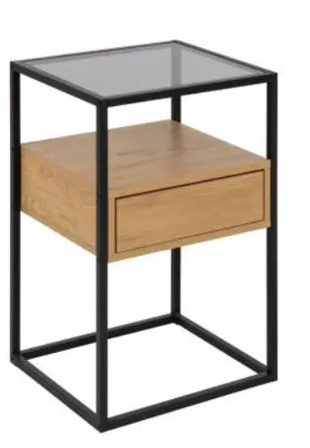 Actona  Nachttisch Randolf Wildeiche NB ca. 40x35x60 cm