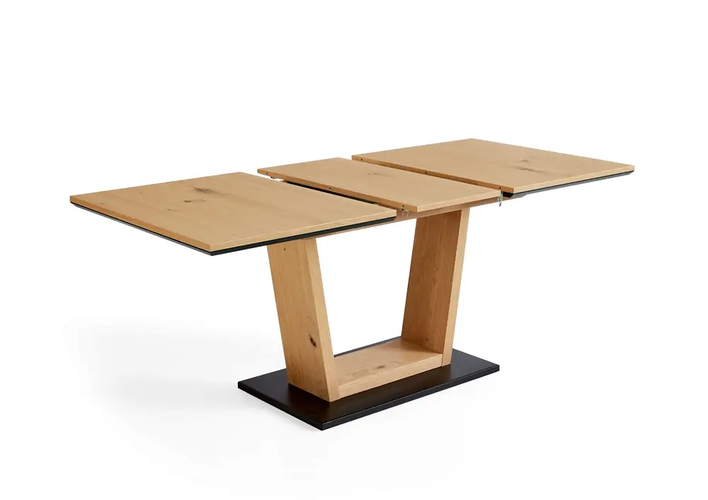 Niehoff  Design-Tisch Leonie Charaktereiche furniert ca. 140(180)  x 90 cm