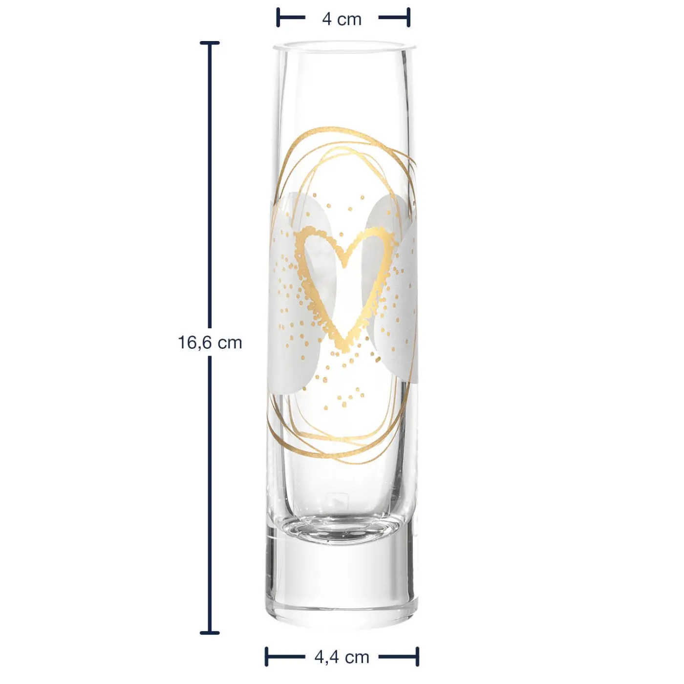 Leonardo Solifleurvase EMOZIONE mehrfarbig 16,6 cm