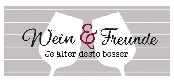 Gilde Schild "Weinfest" mit Weinglasmotiv und Spruch