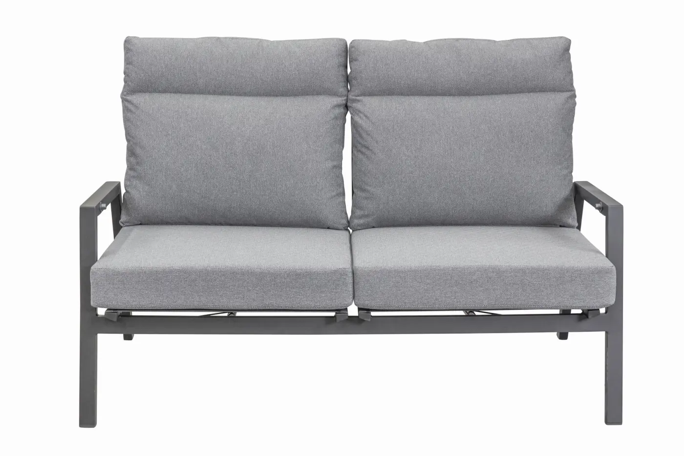 LC Garden 2er Sofa Serie Sondrino hellgru/anthrazit ca. 152 x 98 x 81 cm LC Garden 2er Sofa Serie Sondrino hellgru/anthrazit ca. 152 x 98 x 81 cm