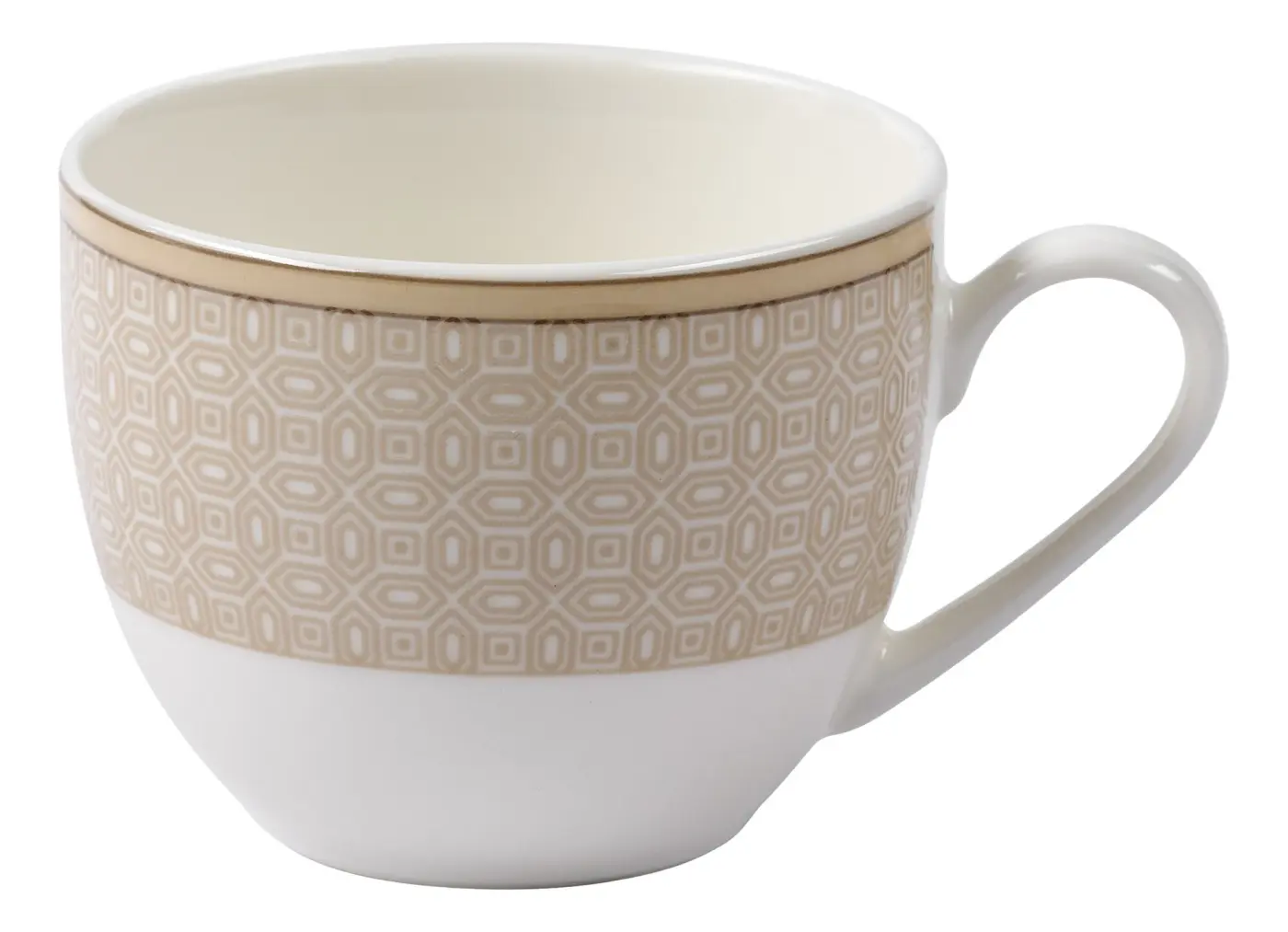 Ritzenhoff & Breker Espressoobere Geo weiß mit Muster 90 ml
