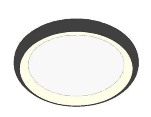 Trio Leuchten  Deckenleuchte Cardona 62 cm  schwarz matt
