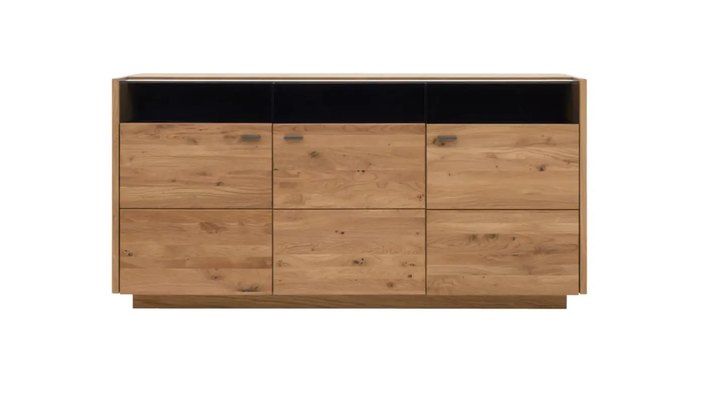 Interliving  Sideboard  Serie 2027  Asteiche geölt  ca. 91,6 x 185,6 cm