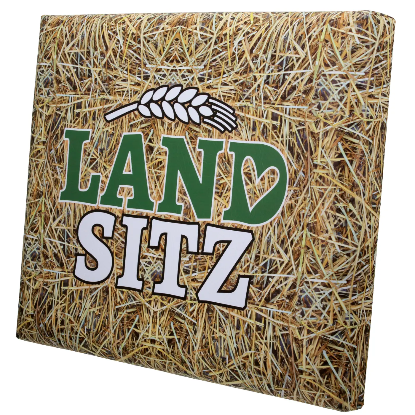 Gilde Handwerk Sitzpolster  für Getränkekisten naturfarben H:5cm B:44cm T:34cm
