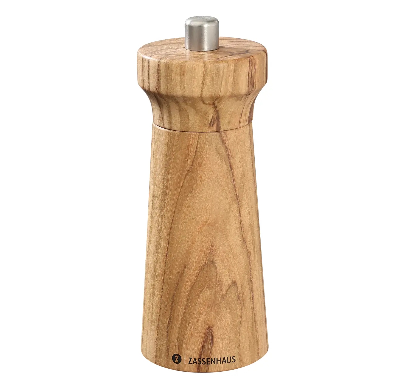 Zassenhaus Salzmühle Westerland 14 cm Olivenholz