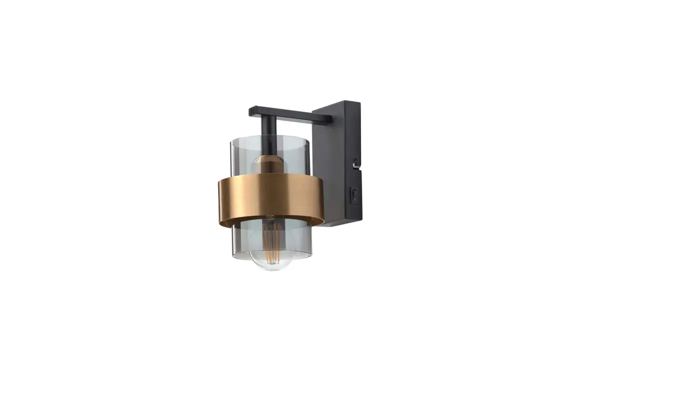 Interliving Wandleuchte IL 9333 Schwarz