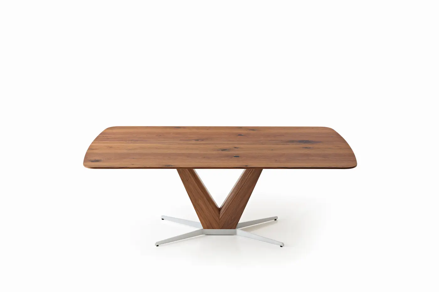 Koinor Esstisch  Wildnussbaum furniert 200 x 100 cm