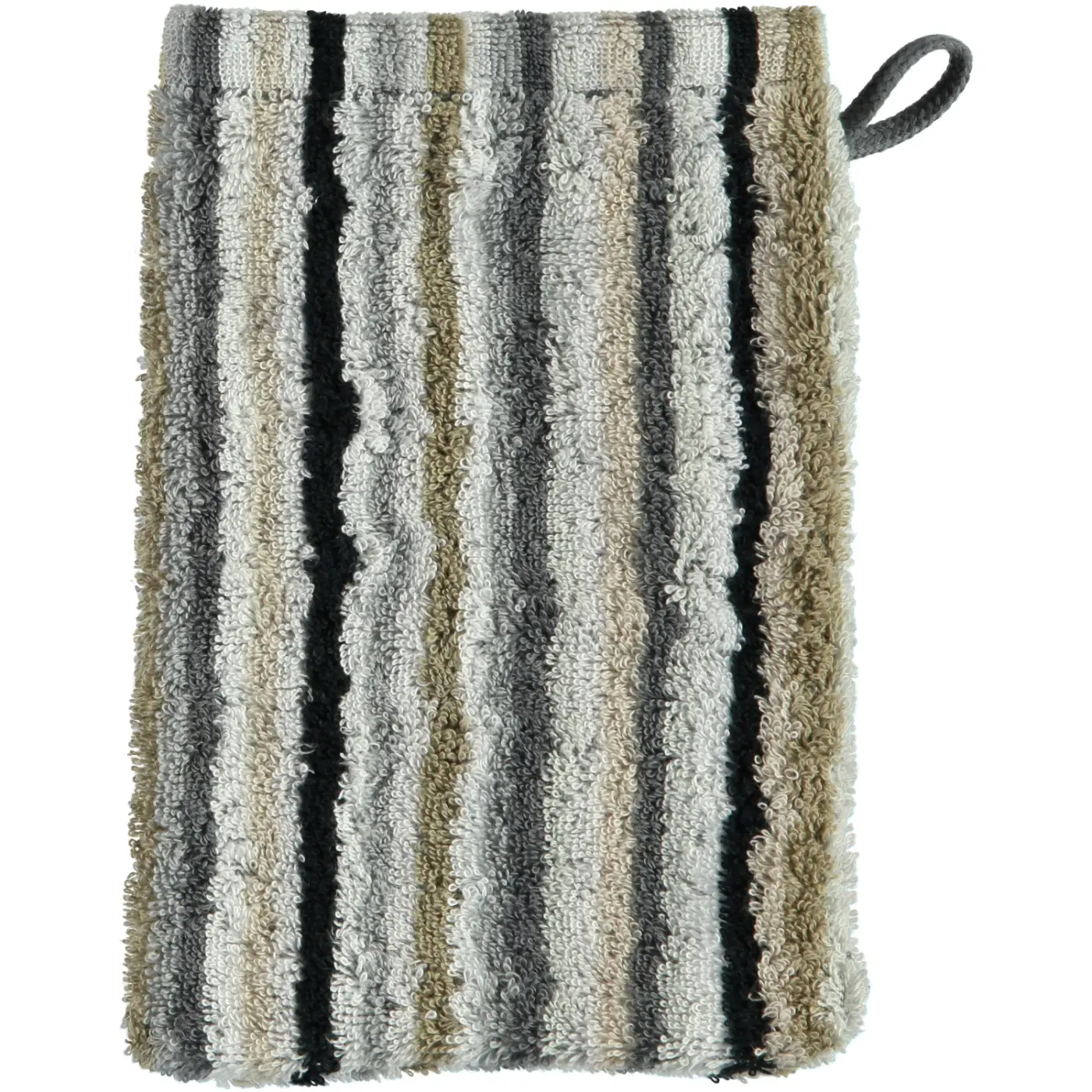 Cawö Waschhandschuh Lifestyle 7007 kiesel B / T ca. 16 x 22 cm