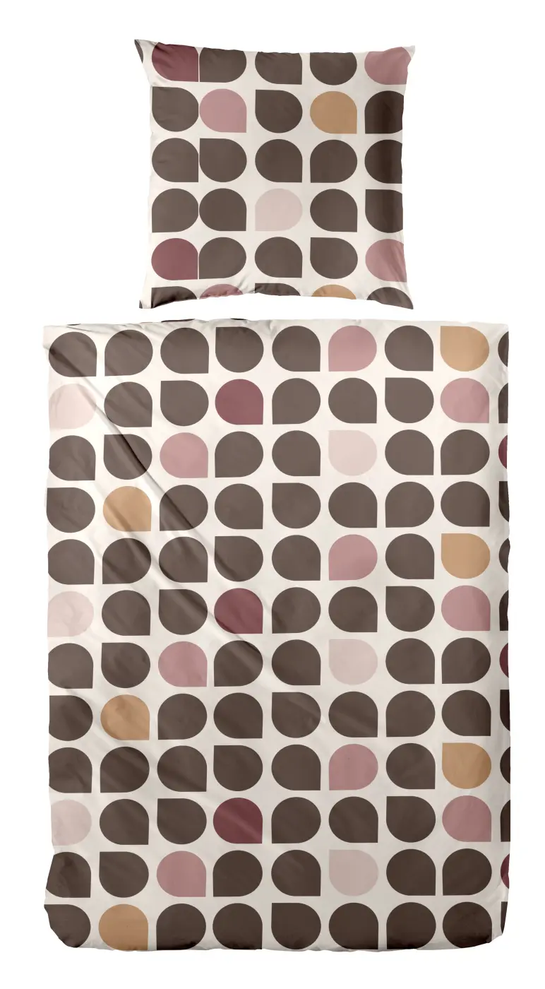 Hahn Mako-Satin-Bettwäsche 155x220cm