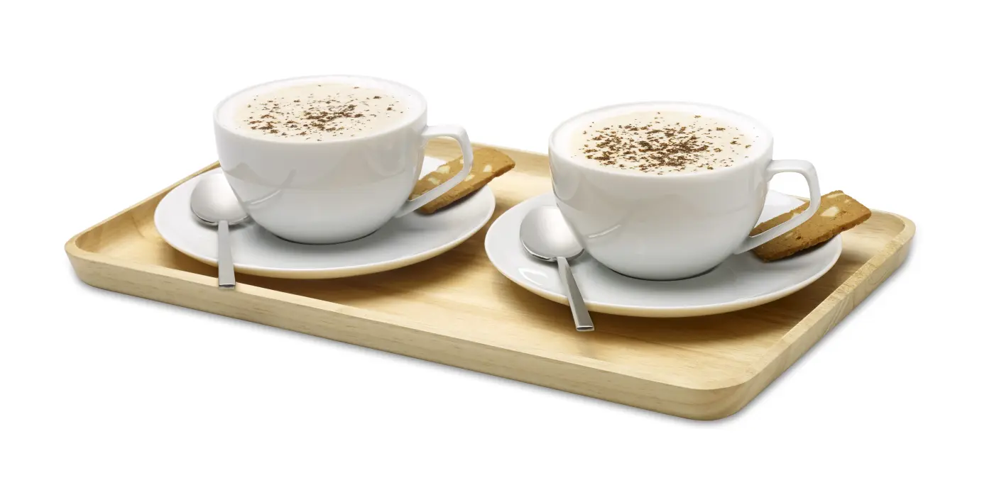 Continenta Tranchierbrett Akazie 37x25x2,1 cm