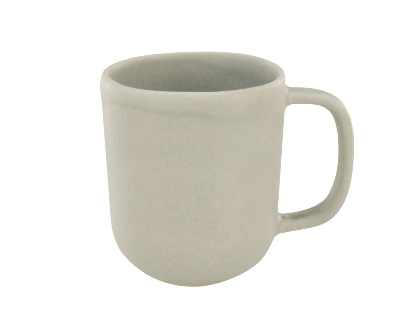 CreaTable Kaffeebecher Pietra Stein seidenmatt 400 ml 9 cm