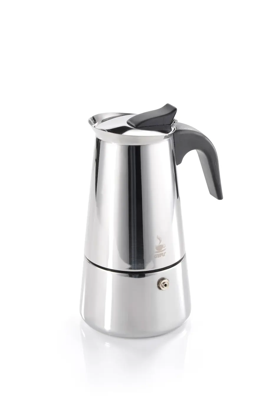 Gefu Espressokocher EMILIO Schwarz, silber