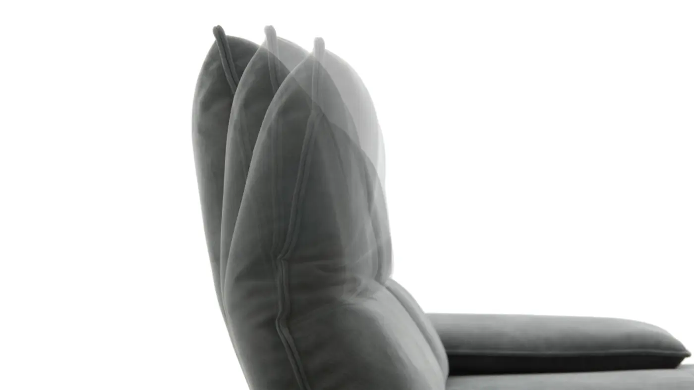 Willi Schillig  Wohnlandschaft 16777 - broadway anthrazit ca. 291 x 164 cm