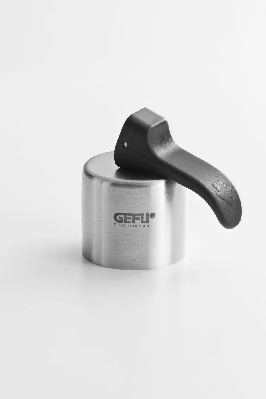 Gefu Flaschenverschluss BOTELO Schwarz, silber