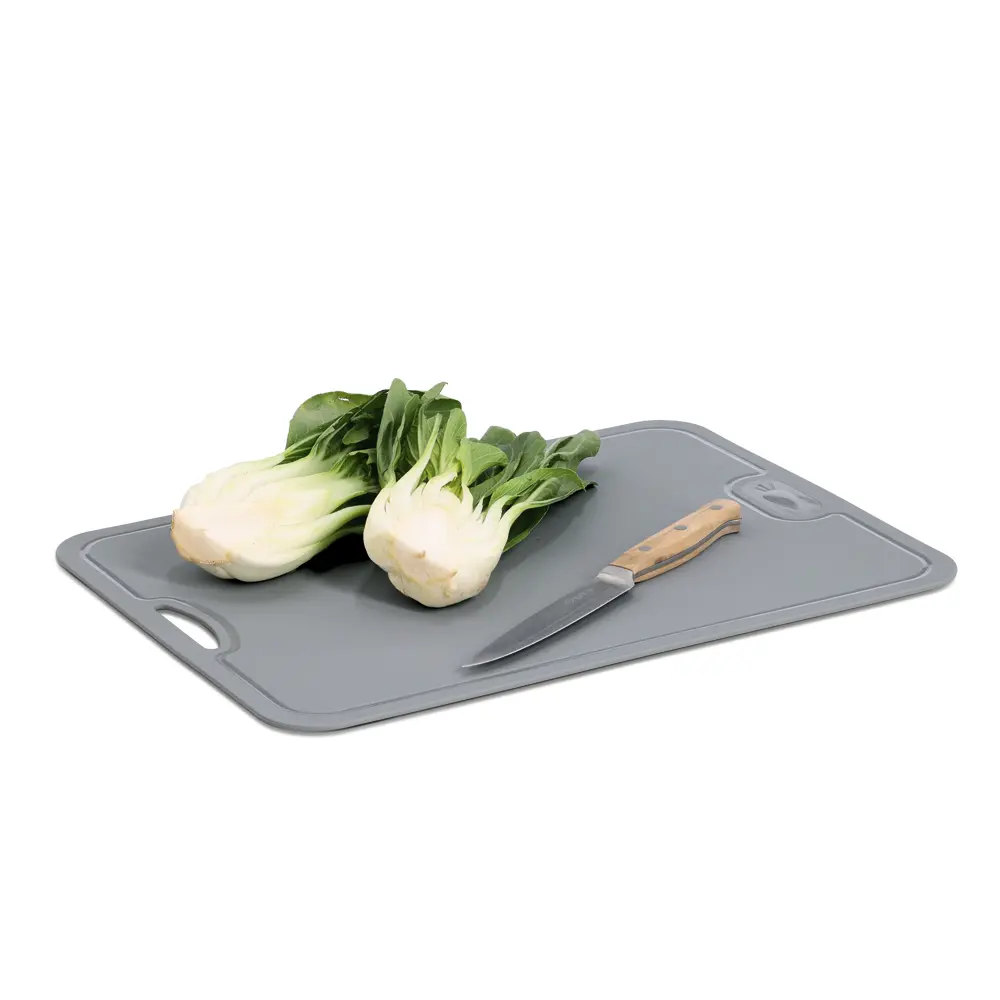 Zeller Schneidematte Kunststoff grau