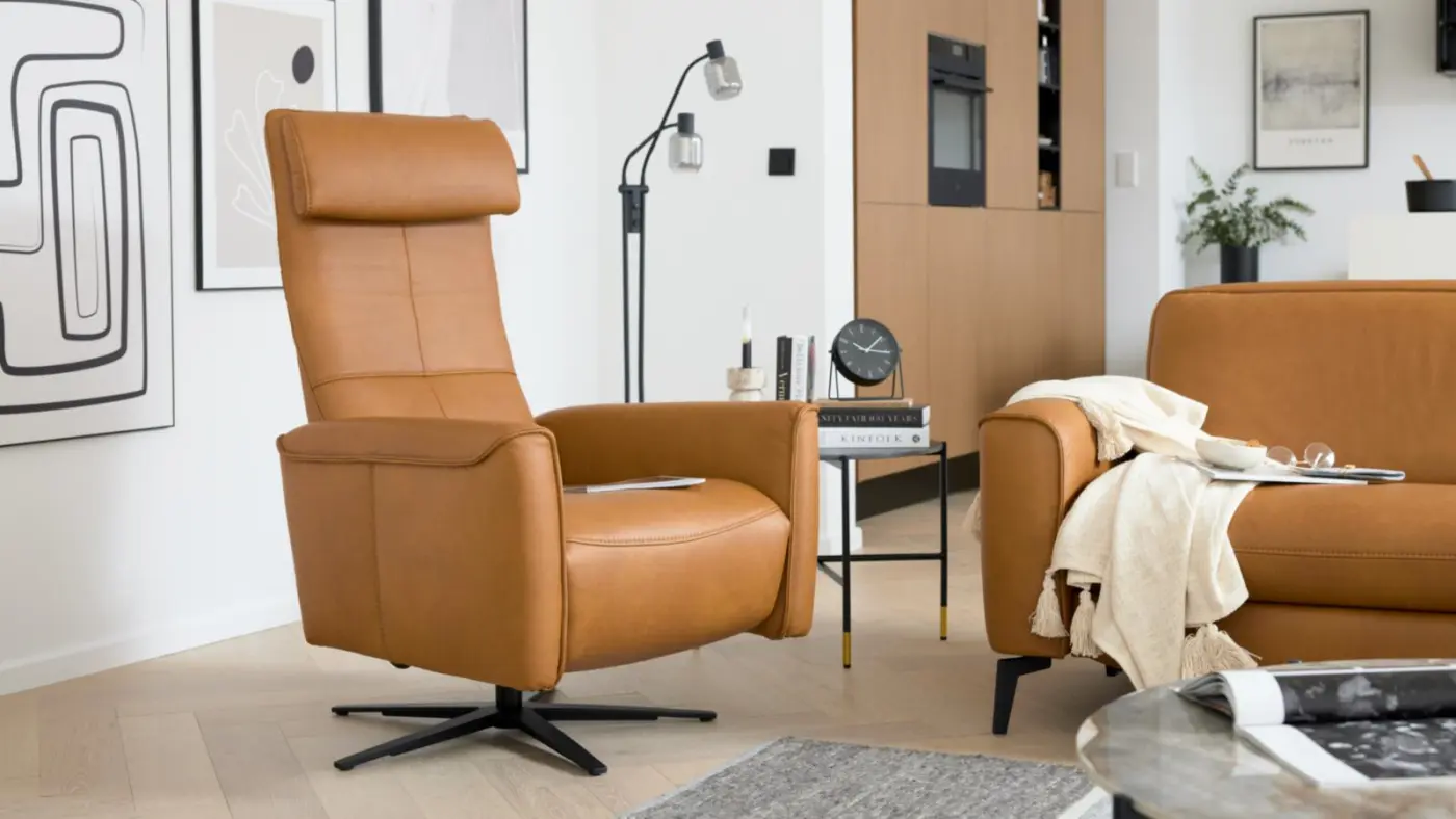 Interliving  Relaxsessel  mit 2 E-Motoren Serie  4544 Cloudy saddle
