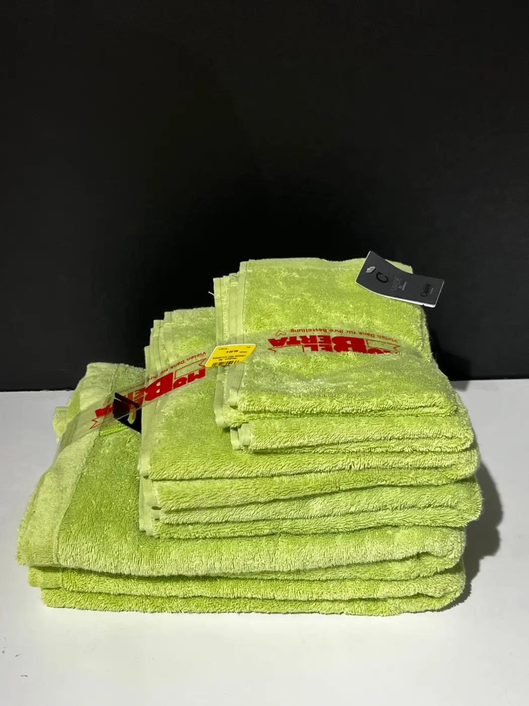 Cawö Handtuchset 6 tlg Serie Lifestyle pistazie