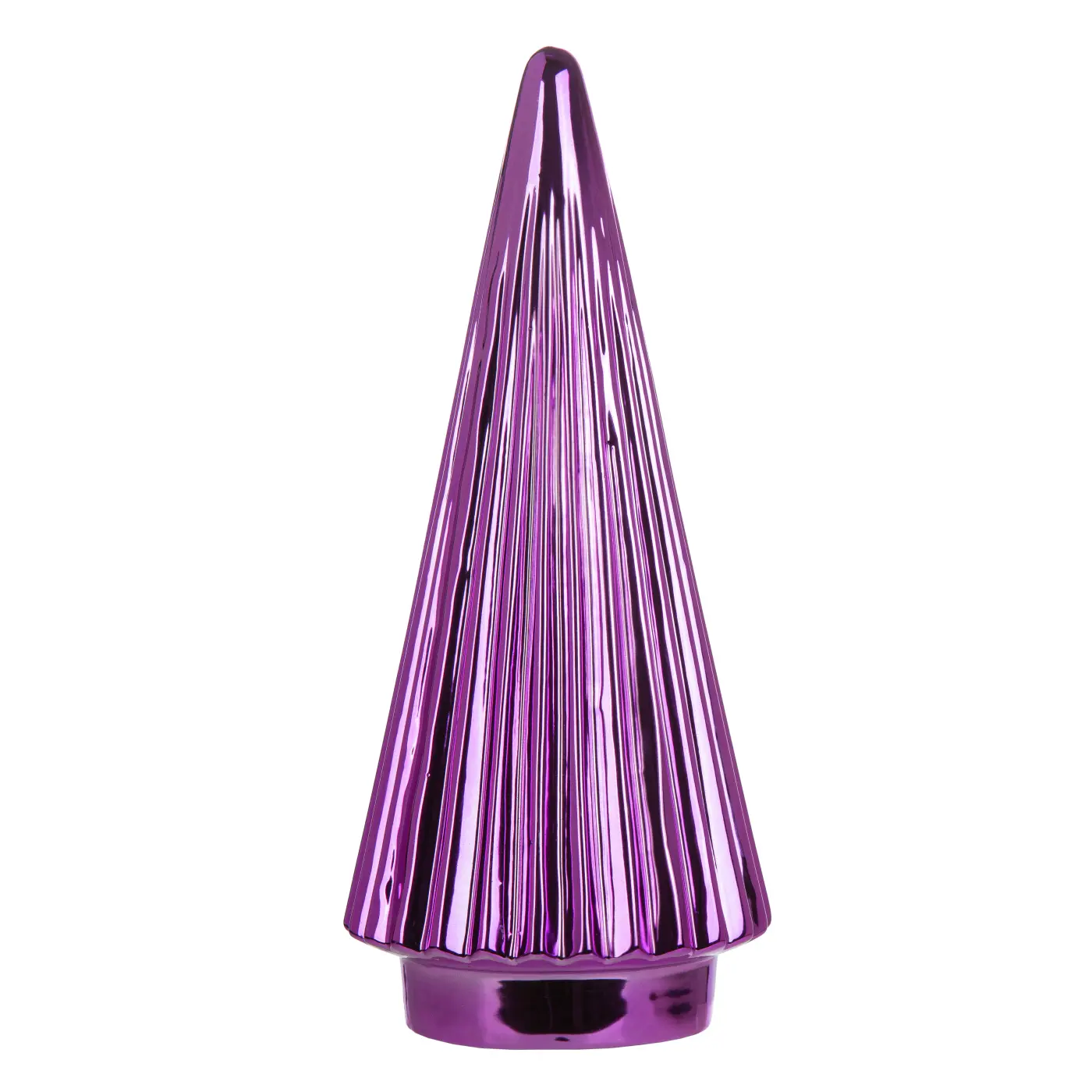 Gilde Dekoobjekt Empress lila H 27.5 x Ø 14.5 cm