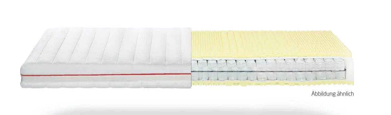 Rummel  Taschenfederkernmatratze Comfort T LF 90 x 200 cm Härtegrad H 3