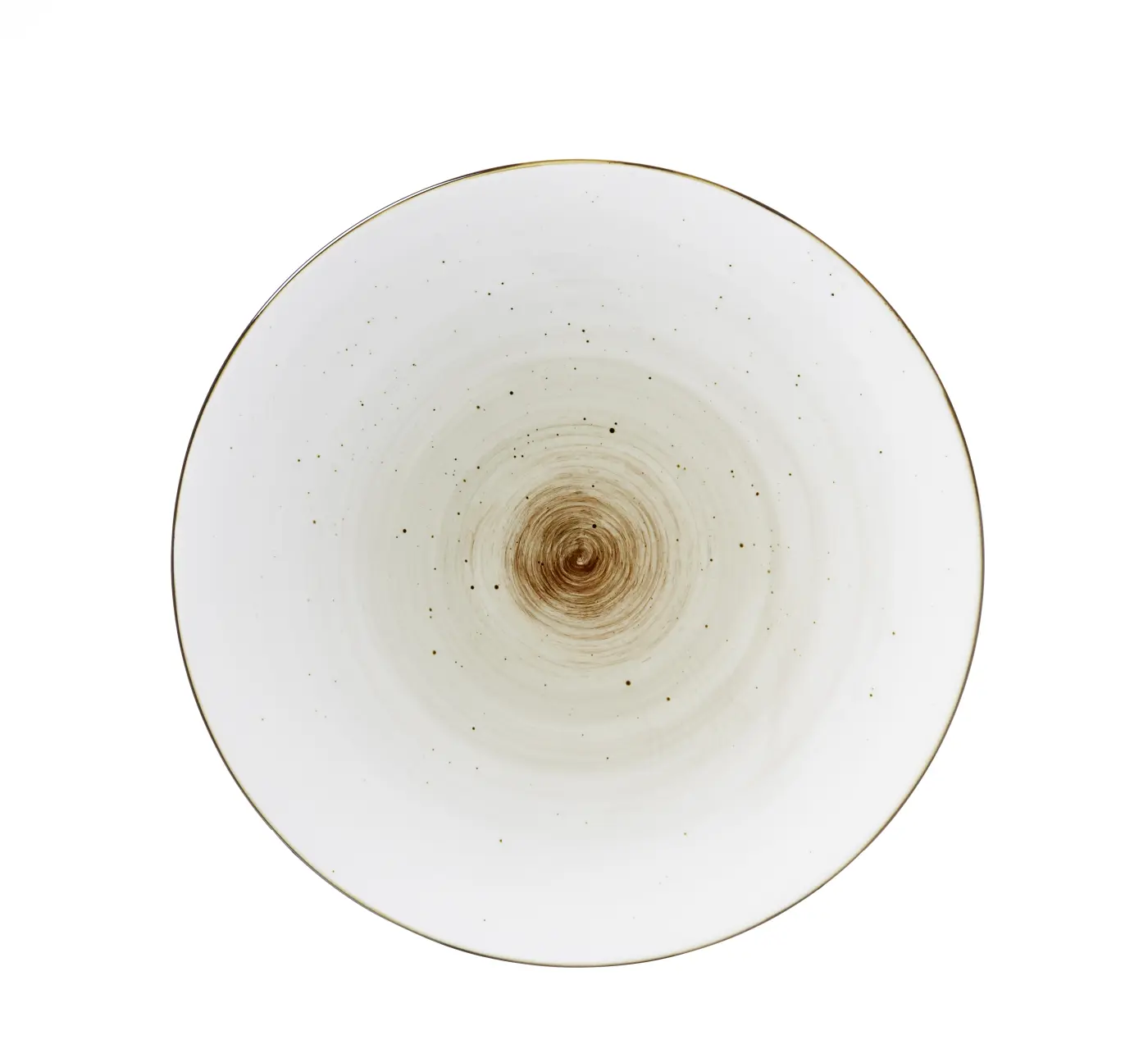 Ritzenhoff & Breker Teller flach COSMO Creme / Grau / Braun