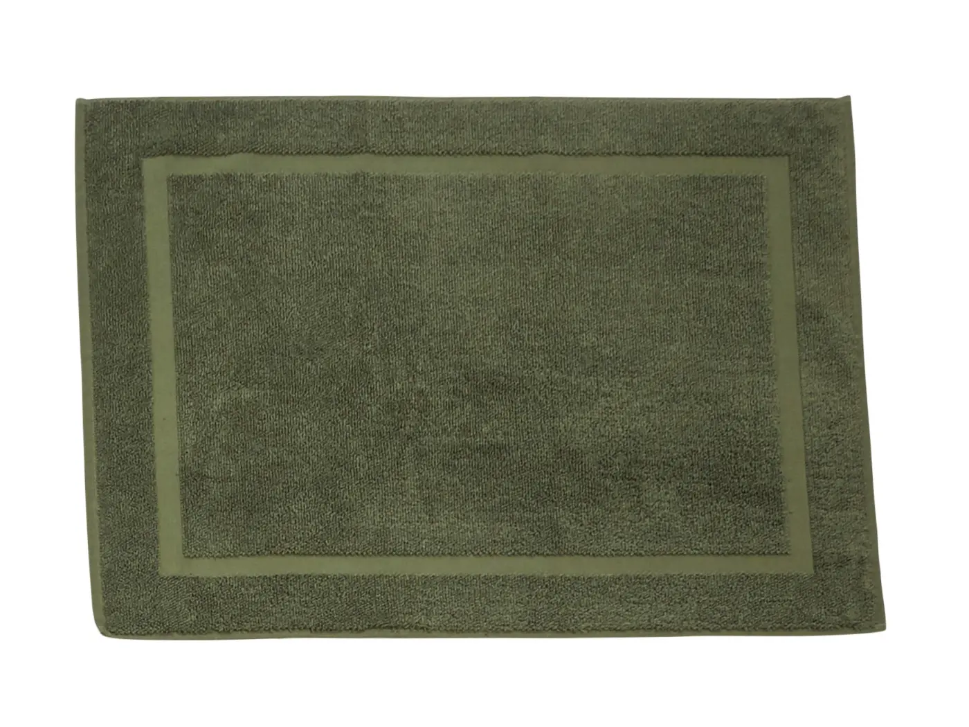 DONE. Deluxe Badematte khaki 60 x 80 cm