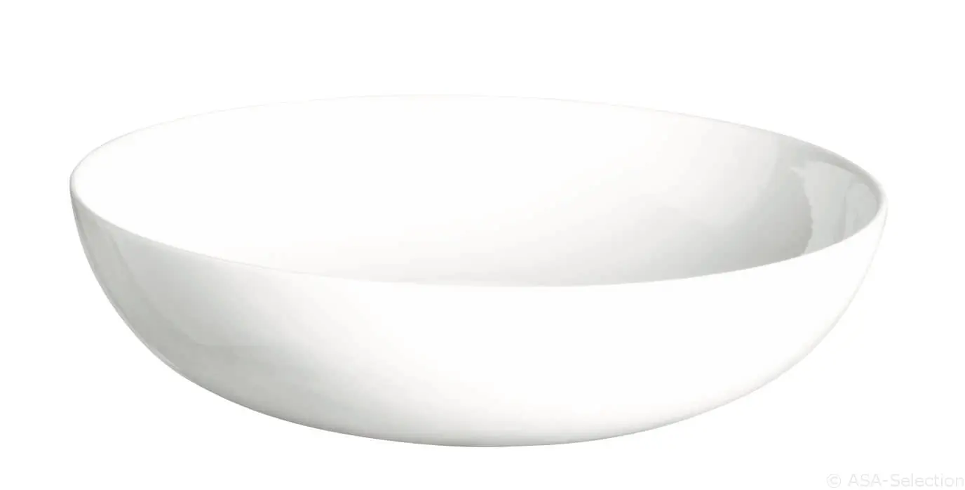 ASA Schale atable weiß glänzend 0  l