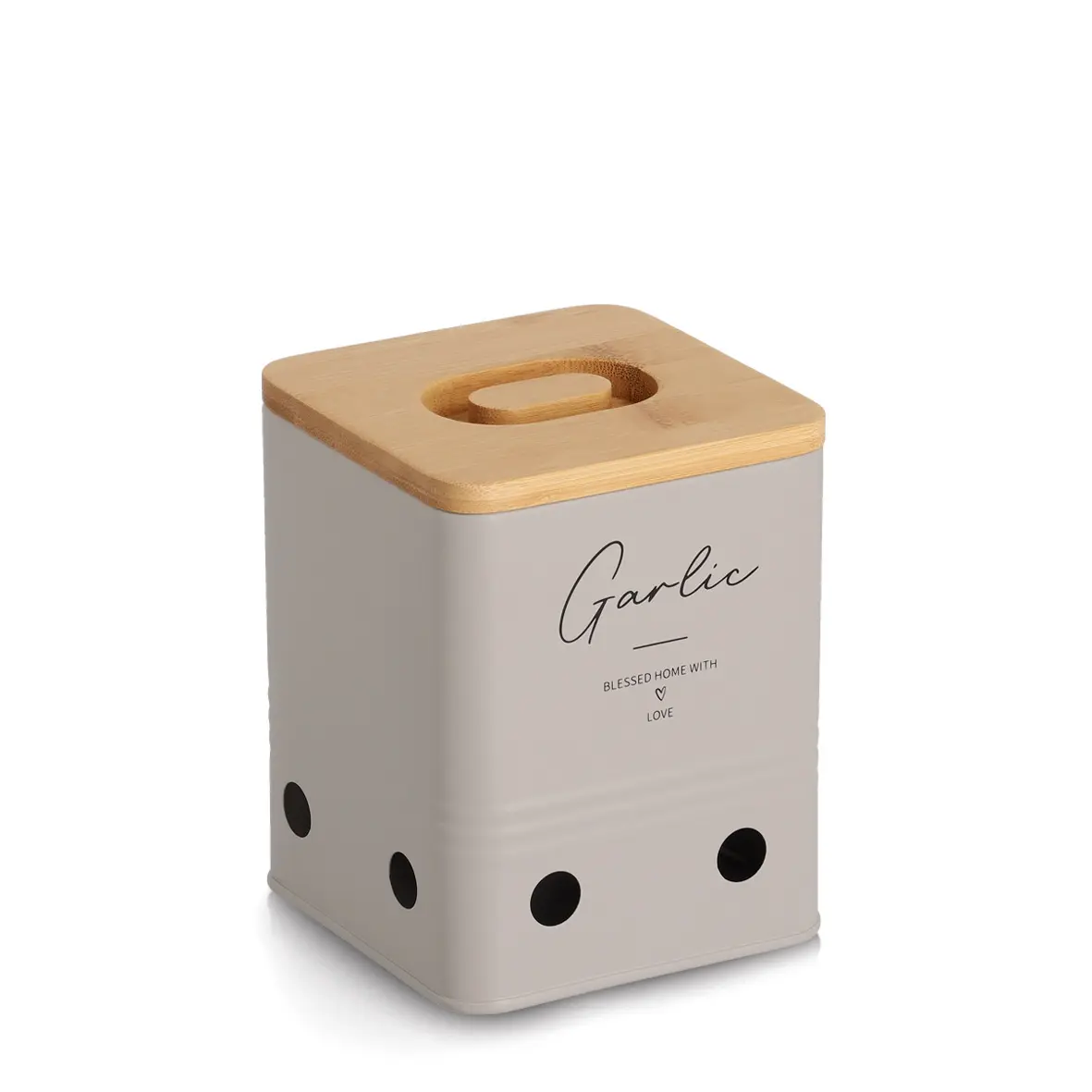 Zeller Vorratsdose "Garlic" mit Bambusdeckel 1300 ml