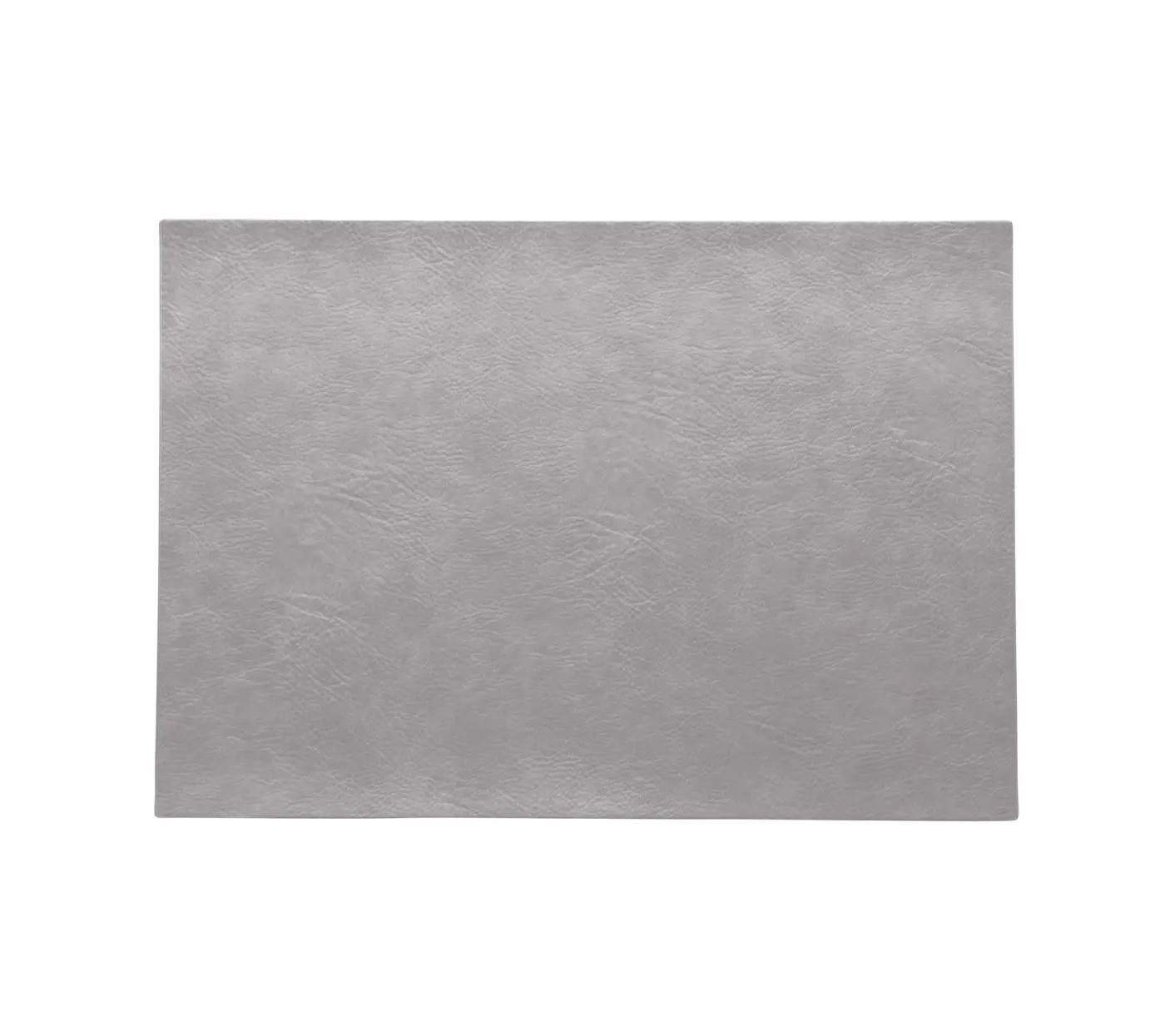ASA Tischset vegan leather grau  46 x 33 cm