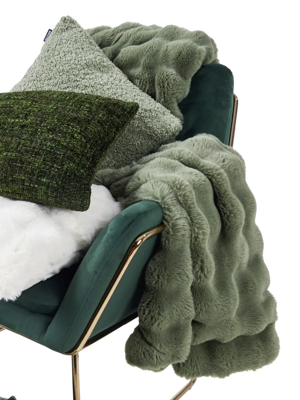 DONE. Wohndecke BLANKET BALOON  Iceberg Green 150 x 200 cm