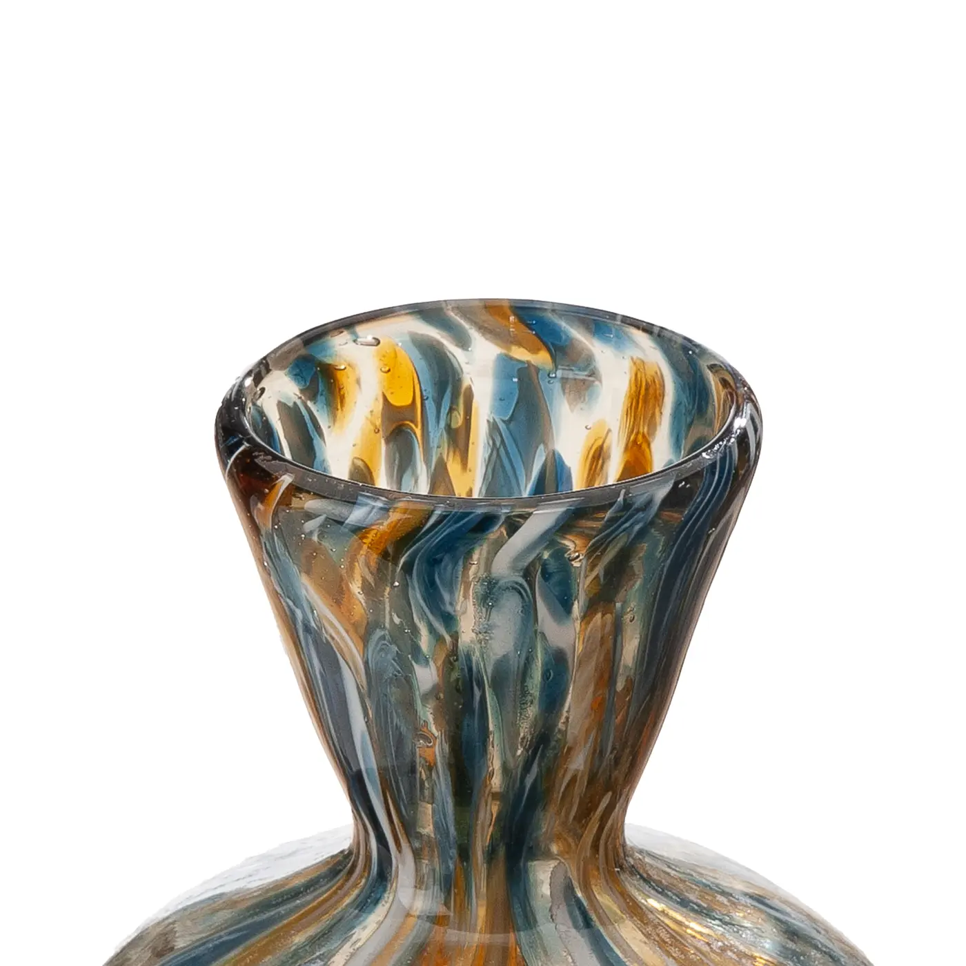Gilde Vase Bronko braun H 24 x Ø 15 cm