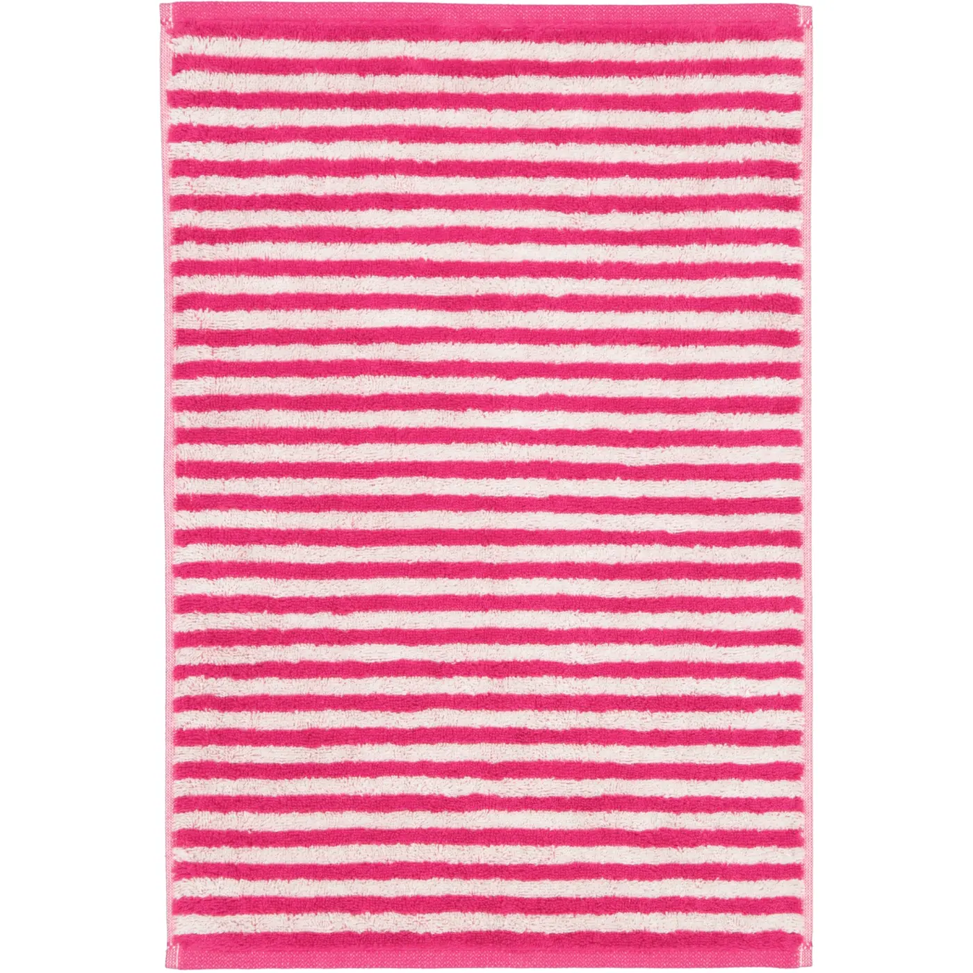 Cawö Handtuch Campus Ringel pink 50 x 100 cm