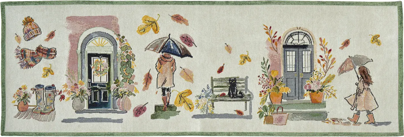 Sander Tischläufer Le Parapluie original 32 x 96 cm