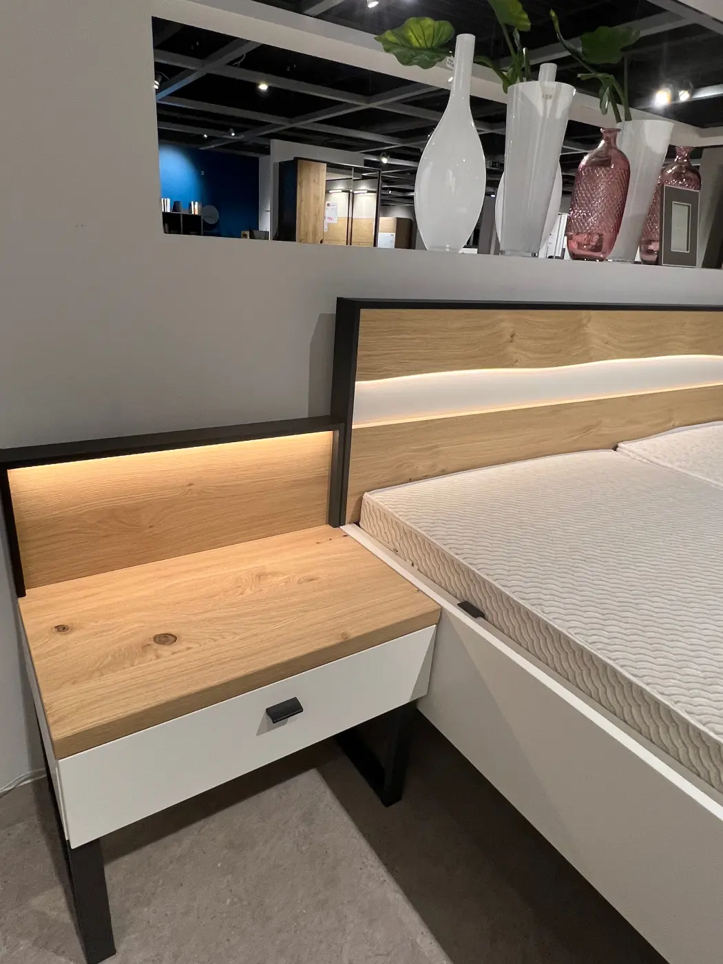 Interliving  Schlafzimmerkombination mit Zubehör Serie 1031 polarweiß 
