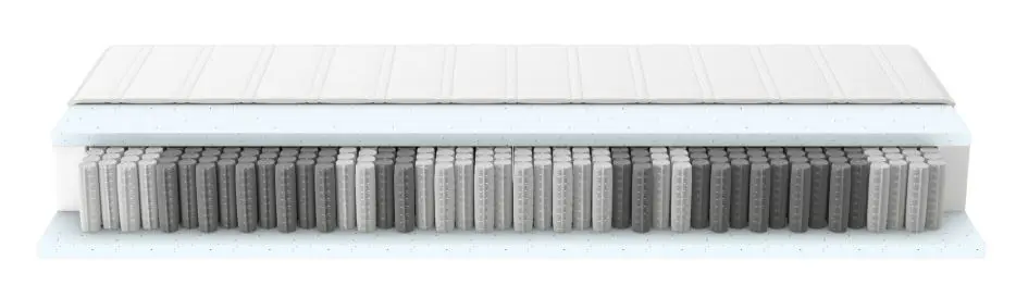 Schlaraffia  Taschenfederkernmatratze Memory Pearl 800 TFK 90 x 200 cm