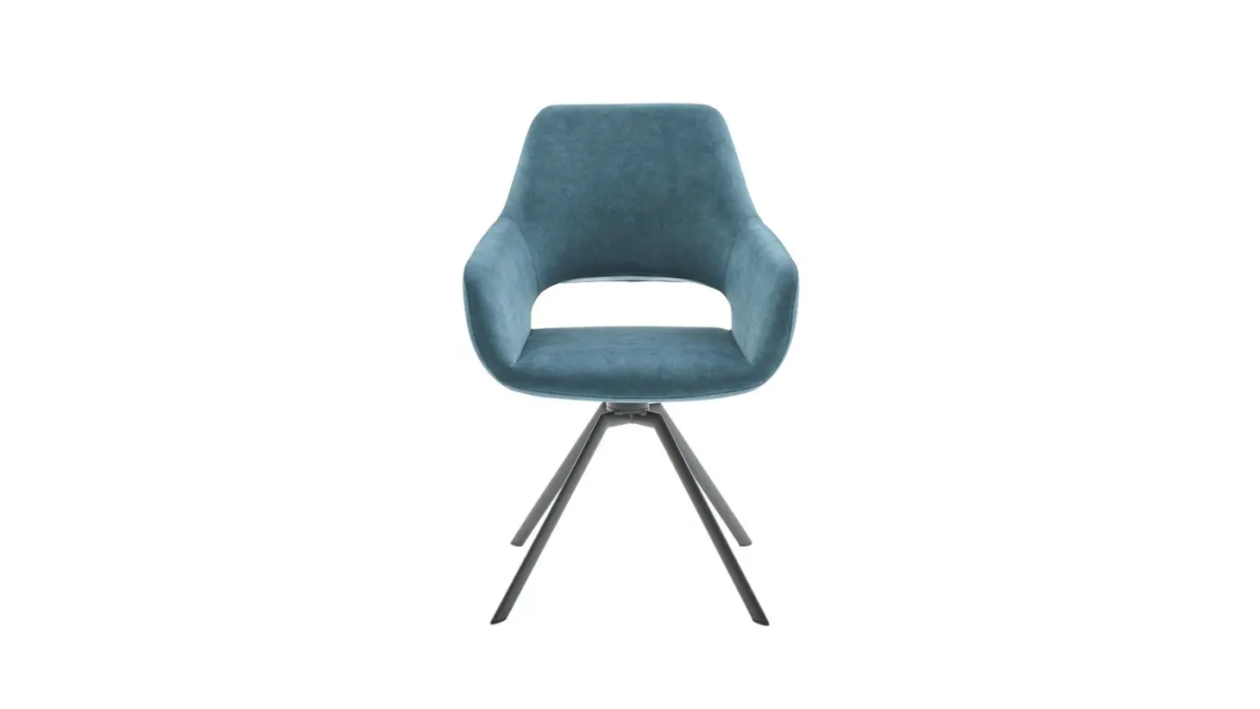 Interliving  Sessel 5112  petrol/schwarz