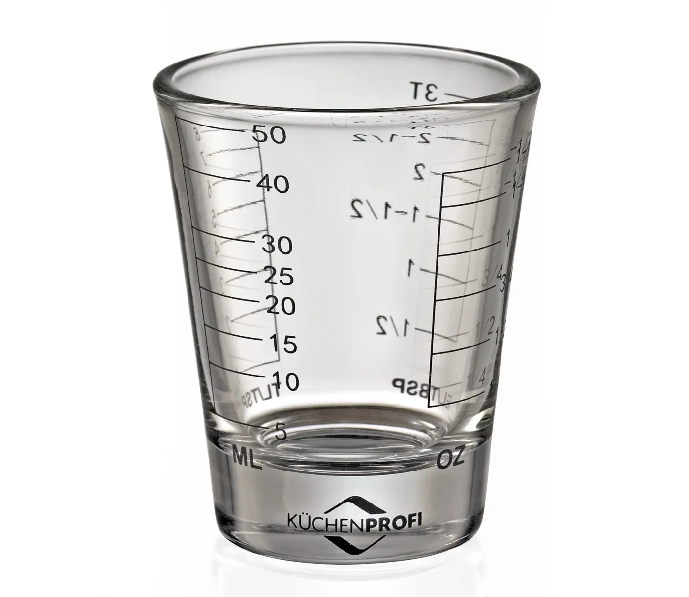 Küchenprofi Mini-Messbecher 50 ml  Glas