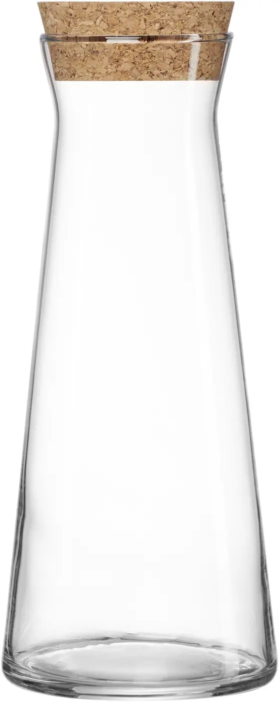 Ritzenhoff & Breker Karaffe Corcho, 1 Liter, mit Korkstopfen 